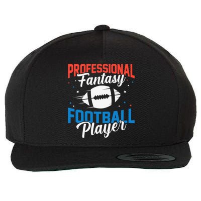 Professional Fantasy Football Game Player Draft League Day Wool Snapback Cap