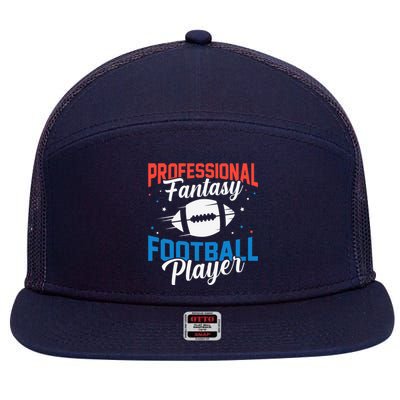 Professional Fantasy Football Game Player Draft League Day 7 Panel Mesh Trucker Snapback Hat