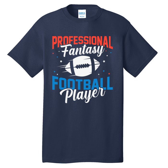 Professional Fantasy Football Game Player Draft League Day Tall T-Shirt