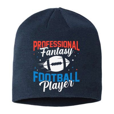 Professional Fantasy Football Game Player Draft League Day Sustainable Beanie