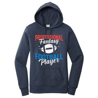 Professional Fantasy Football Game Player Draft League Day Women's Pullover Hoodie