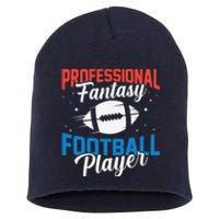 Professional Fantasy Football Game Player Draft League Day Short Acrylic Beanie