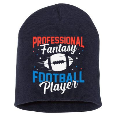 Professional Fantasy Football Game Player Draft League Day Short Acrylic Beanie