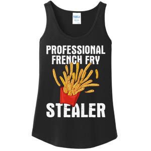 Professional French Fry Stealer Potato Food French Fries Ladies Essential Tank