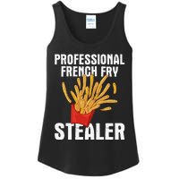 Professional French Fry Stealer Potato Food French Fries Ladies Essential Tank