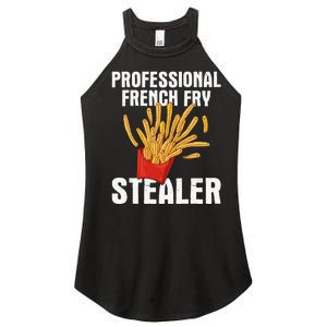 Professional French Fry Stealer Potato Food French Fries Women's Perfect Tri Rocker Tank