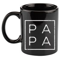 Papa Funny Fathers Day Present For Dad Him Grandpa Dada 11oz C Handle Ceramic Mug