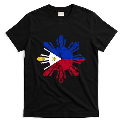 Philippines Filipino Flag Pilipinas Pride Filipino Roots T-Shirt