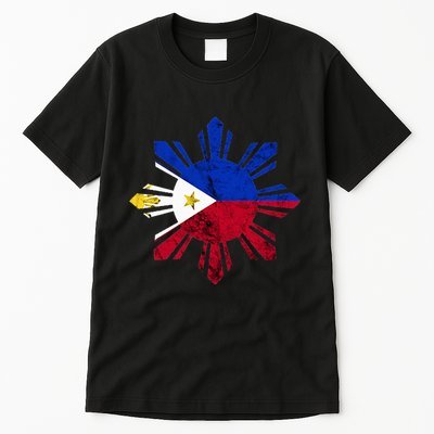 Philippines Filipino Flag Pilipinas Pride Filipino Roots Tall T-Shirt