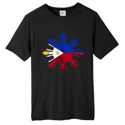 Philippines Filipino Flag Pilipinas Pride Filipino Roots Tall Fusion ChromaSoft Performance T-Shirt