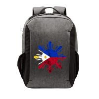Philippines Filipino Flag Pilipinas Pride Filipino Roots Vector Backpack