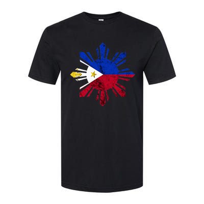 Philippines Filipino Flag Pilipinas Pride Filipino Roots Softstyle® CVC T-Shirt