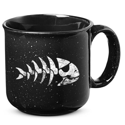 Pirate Fish Fsm Church Pastafarian Flying Spaghetti Monster Gift 15oz Campfire Ceramic Mug
