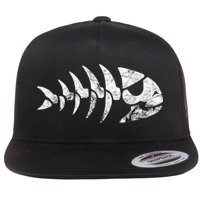 Pirate Fish Fsm Church Pastafarian Flying Spaghetti Monster Gift Flatbill Hat