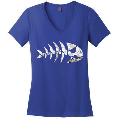 Pirate Fish Fsm Church Pastafarian Flying Spaghetti Monster Gift Women's V-Neck T-Shirt