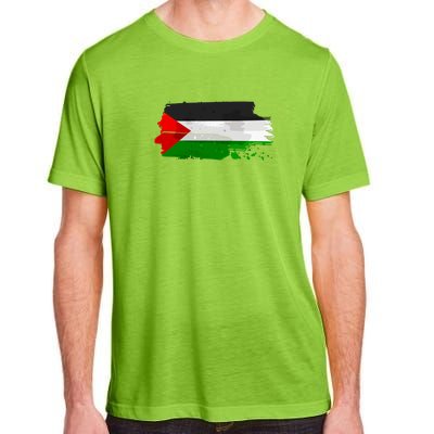 Palestine Flag Free Palestine Adult ChromaSoft Performance T-Shirt