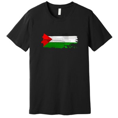 Palestine Flag Free Palestine Premium T-Shirt