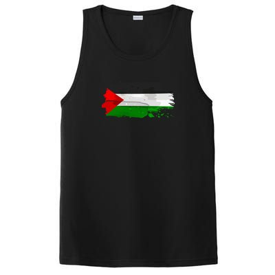 Palestine Flag Free Palestine PosiCharge Competitor Tank