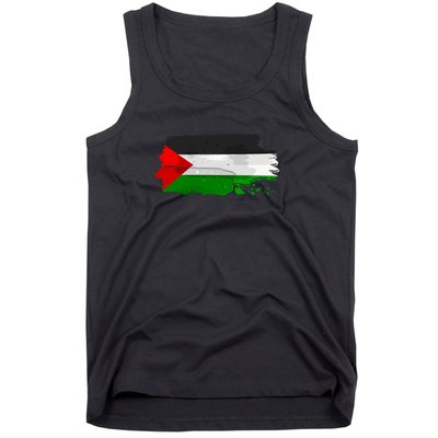 Palestine Flag Free Palestine Tank Top