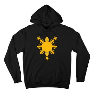 Philippines Flag Filipino 3 Star Sun Hoodie