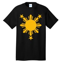 Philippines Flag Filipino 3 Star Sun Tall T-Shirt