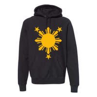 Philippines Flag Filipino 3 Star Sun Premium Hoodie