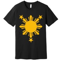 Philippines Flag Filipino 3 Star Sun Premium T-Shirt