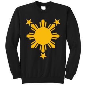 Philippines Flag Filipino 3 Star Sun Tall Sweatshirt