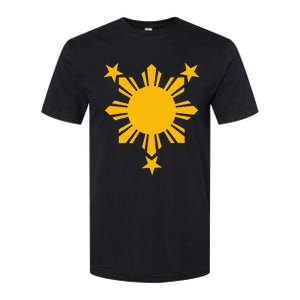 Philippines Flag Filipino 3 Star Sun Softstyle CVC T-Shirt