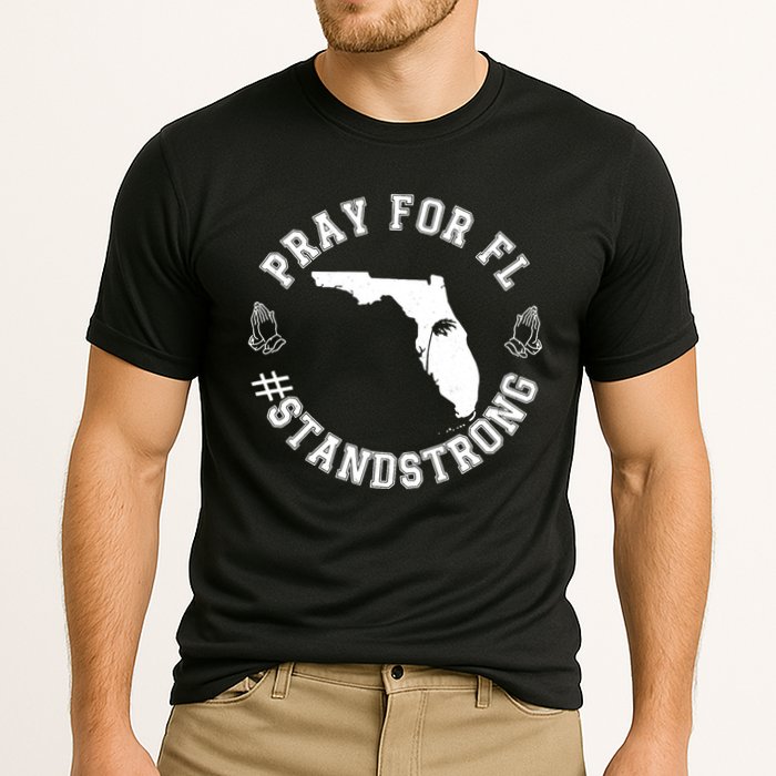 Pray For Florida Stand Strong Hurricane Performance Shirt