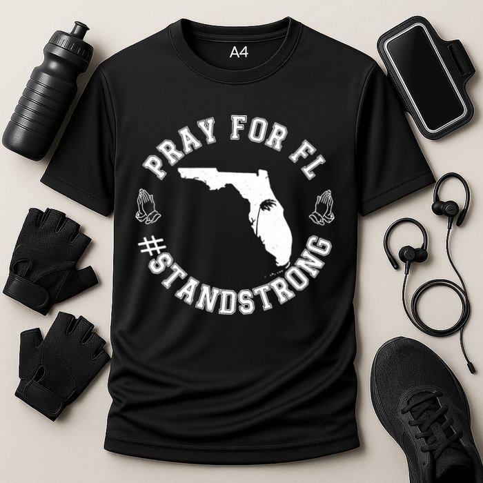 Pray For Florida Stand Strong Hurricane Performance Shirt