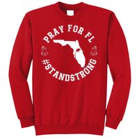 Pray For Florida Stand Strong Hurricane Sweatshirt