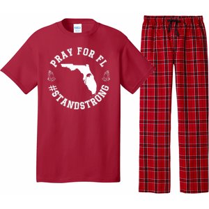 Pray For Florida Stand Strong Hurricane Pajama Set