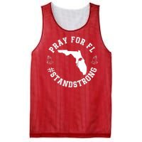 Pray For Florida Stand Strong Hurricane Mesh Reversible Basketball Jersey Tank