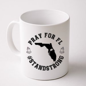 Pray For Florida Stand Strong Hurricane Coffee Mug