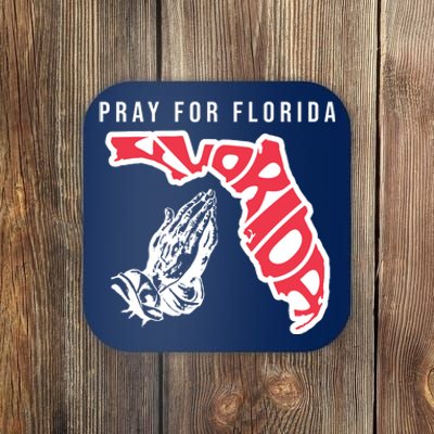 Pray For Florida Hurricane Milton Awareness Coaster