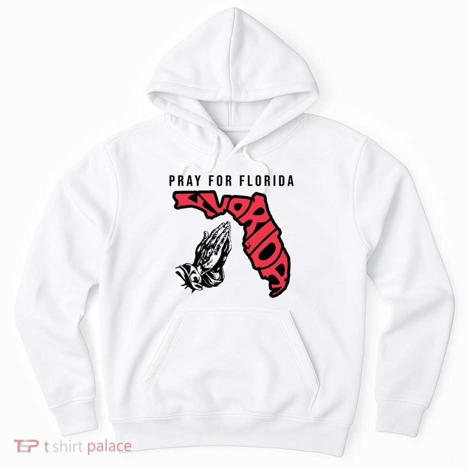 Pray For Florida Hurricane Milton Awareness Hoodie
