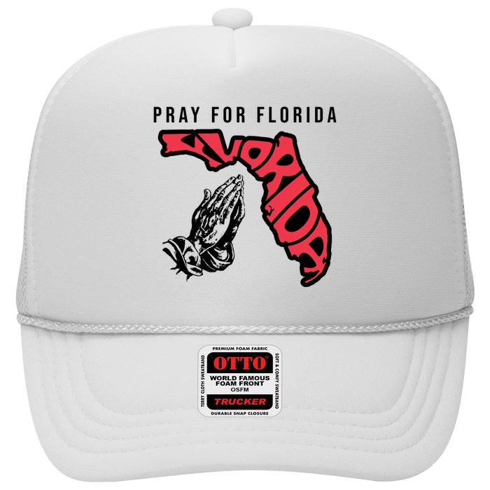 Pray For Florida Hurricane Milton Awareness Trucker Hat