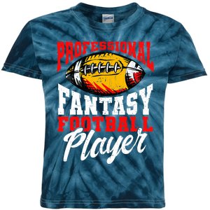 Professional Fantasy Football Player, Fantasy Football Kids Tie-Dye T-Shirt