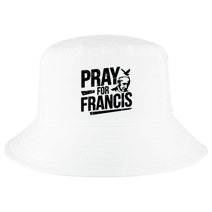 Pray For Francis: Inspirational Pope Francis Cool Comfort Performance Bucket Hat