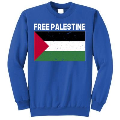 Palestine Flag Free Palestine Cute Gift Sweatshirt