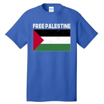 Palestine Flag Free Palestine Cute Gift Tall T-Shirt