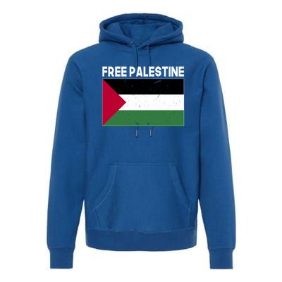 Palestine Flag Free Palestine Cute Gift Premium Hoodie