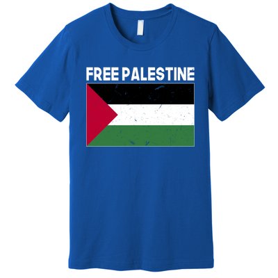 Palestine Flag Free Palestine Cute Gift Premium T-Shirt