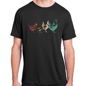 Poultry Farming Farm Lovers Farmers Chicken Lovers Adult ChromaSoft Performance T-Shirt