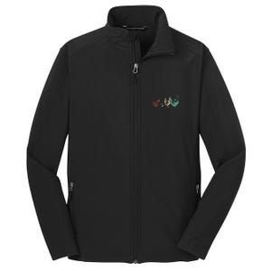 Poultry Farming Farm Lovers Farmers Chicken Lovers Core Soft Shell Jacket