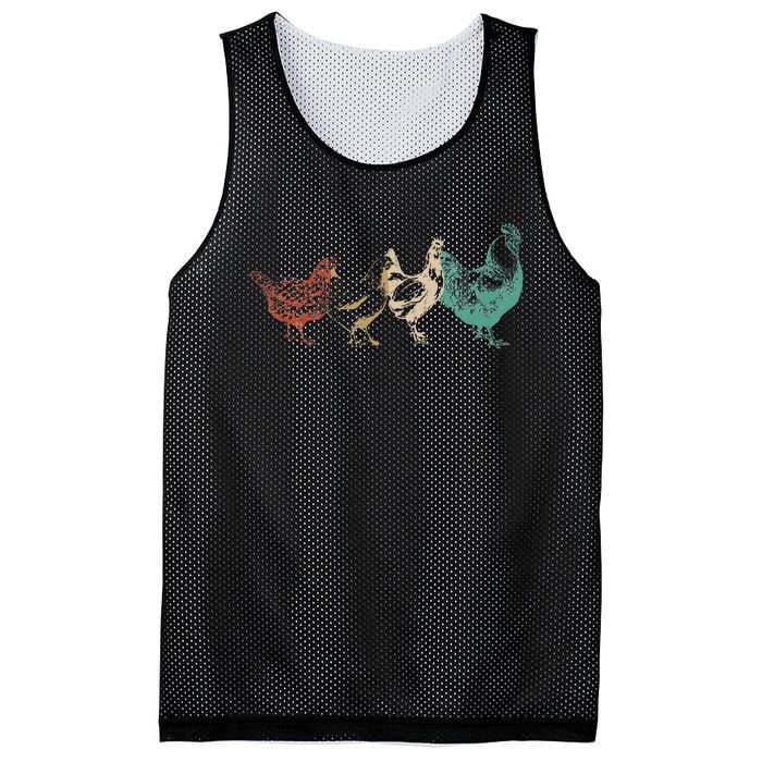 Poultry Farming Farm Lovers Farmers Chicken Lovers Mesh Reversible Basketball Jersey Tank