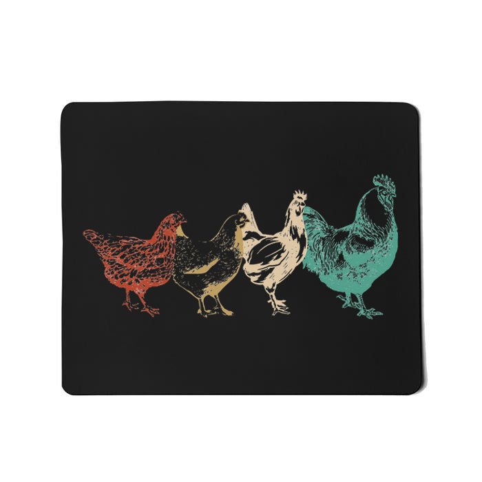 Poultry Farming Farm Lovers Farmers Chicken Lovers Mousepad