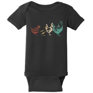 Poultry Farming Farm Lovers Farmers Chicken Lovers Baby Bodysuit