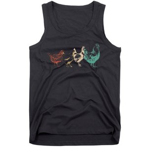 Poultry Farming Farm Lovers Farmers Chicken Lovers Tank Top